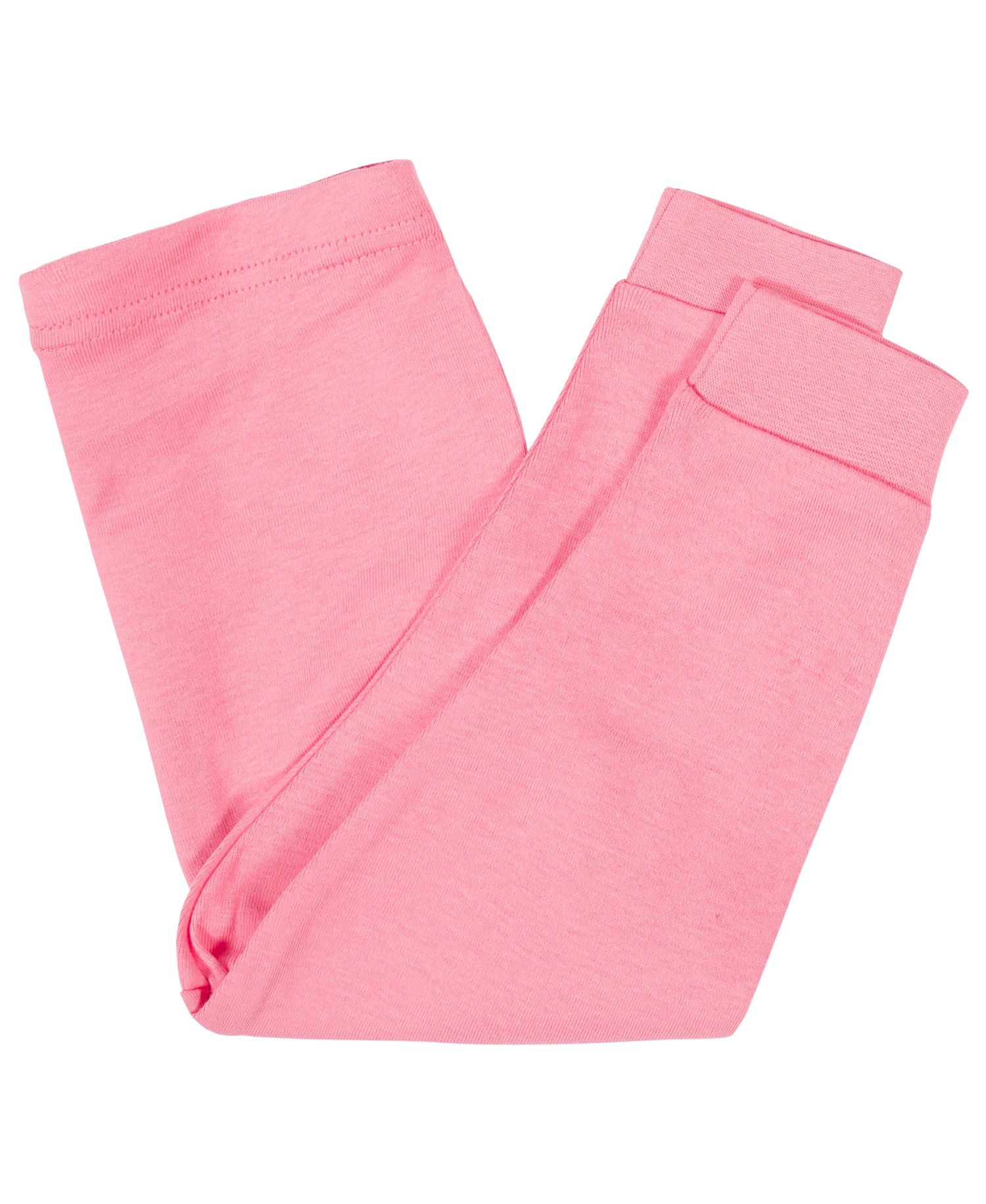Baby Girls 4-Piece Snug Fit Cotton Pajamas