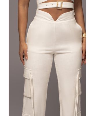 Women's Better Half Linen Utility Pants