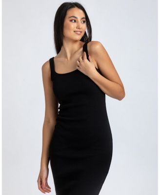 Women's Sleeveless Square Neck Super Stretch Belle Dress