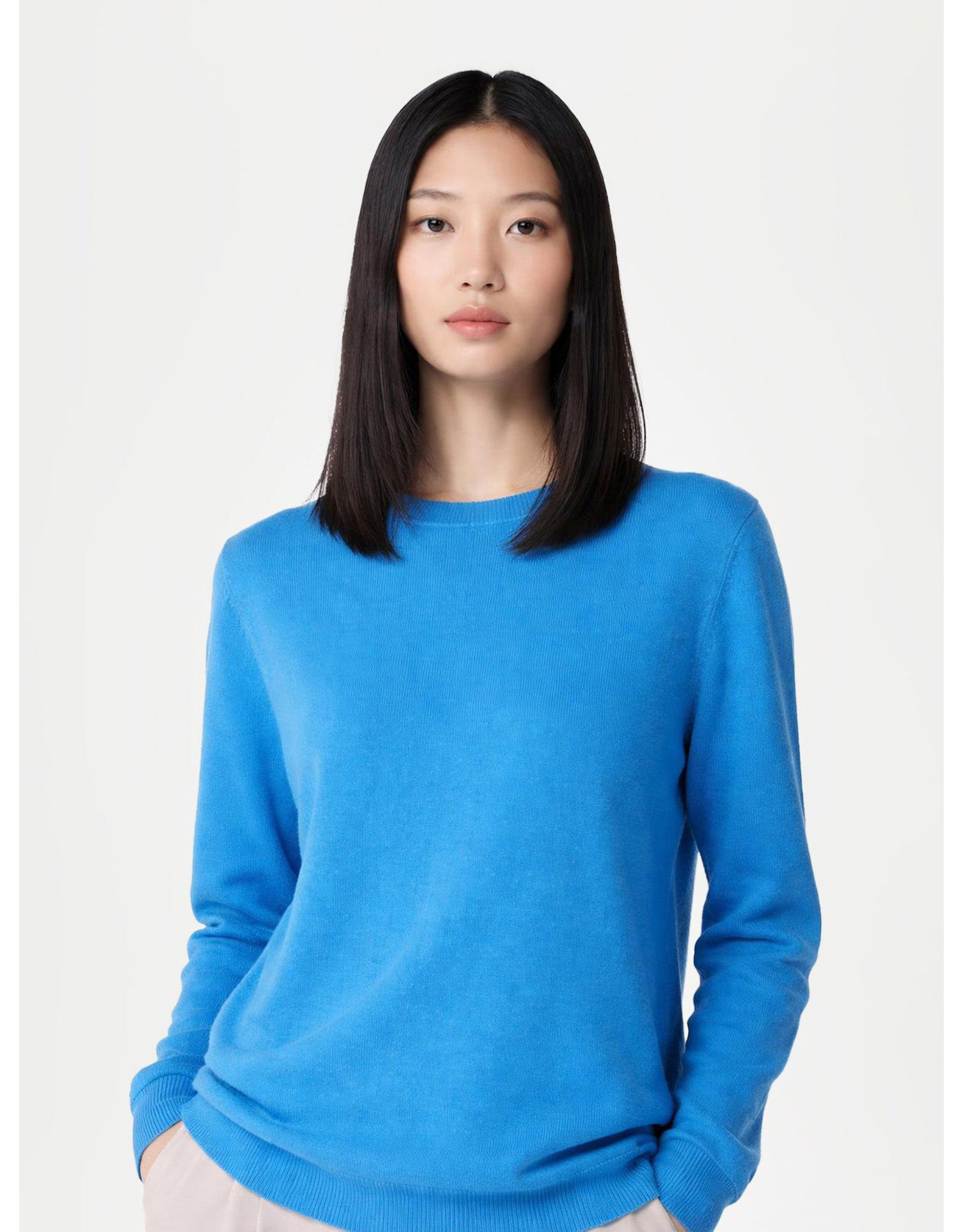 Women's Essential Cashmere Crewneck Sweater