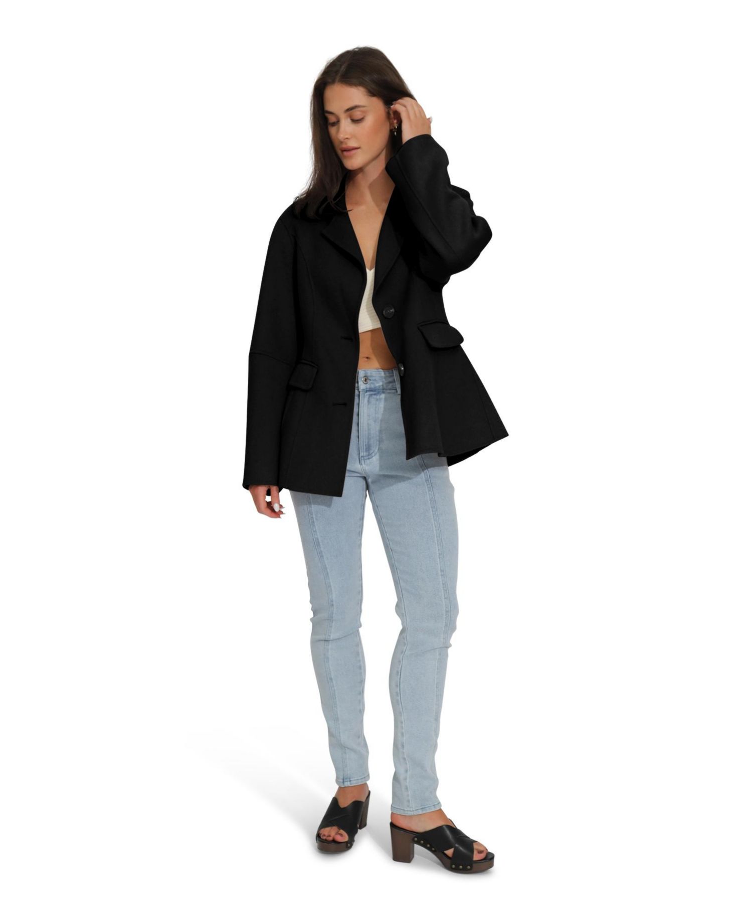 Women's Stuck On You Cinch Waist Coat