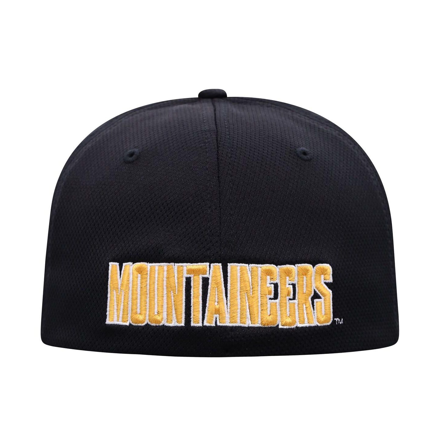 Мужская кепка Top of the World Black Appalachian State Mountaineers Reflex Flex Hat — фото 2
