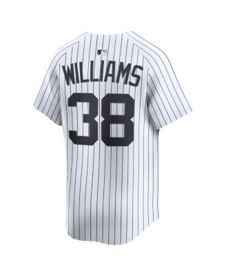 Мужская футболка Nike Devin Williams White New York Yankees Home Limited для игроков