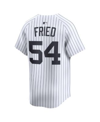 Мужская футболка Nike Max Fried White New York Yankees Home Limited для игроков