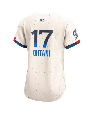 Женская футболка Nike Shohei Ohtani Cream Los Angeles Dodgers City Connect Limited для игроков с ограниченной ответственностью