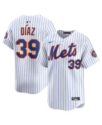 Nike - Men's Edwin Diaz White New York Mets Home Limited Player Jersey
