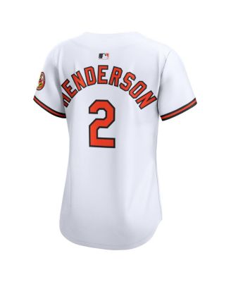 Женская майка Nike Gunnar Henderson White Baltimore Orioles Home Limited от Nike для игроков с ограниченной ответственностью