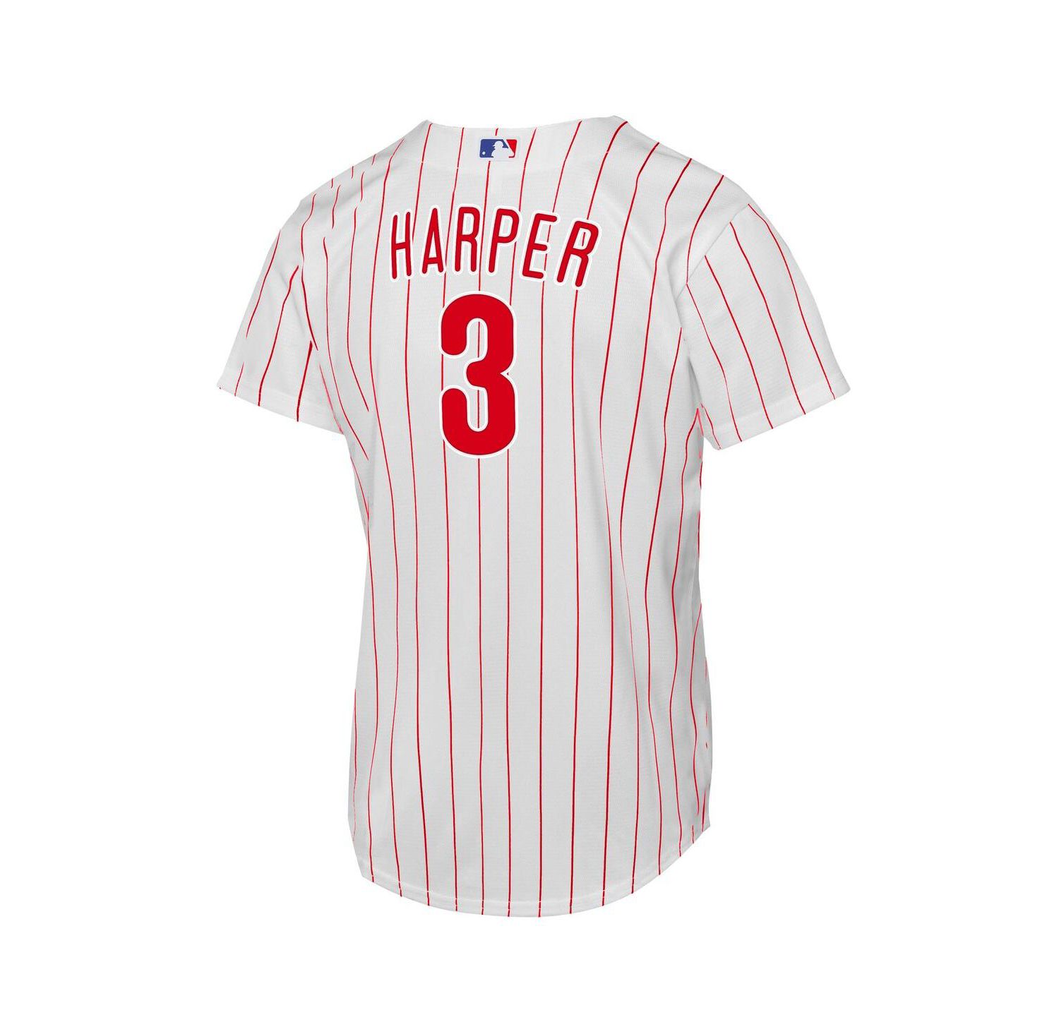 Big Boys and Girls Bryce Harper White Philadelphia Phillies Home Replica Player Jersey