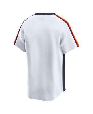 Men's White Houston Astros Throwback Cooperstown Collection Limited Jersey