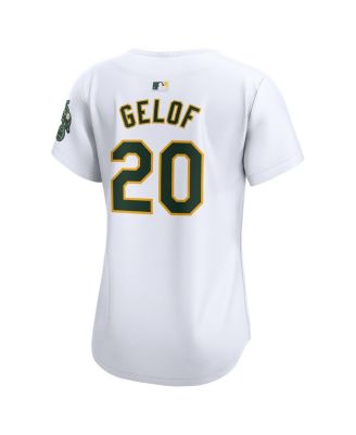 Nike женская Зак Gelof Белый Атлетика домой общества плеер Джерси