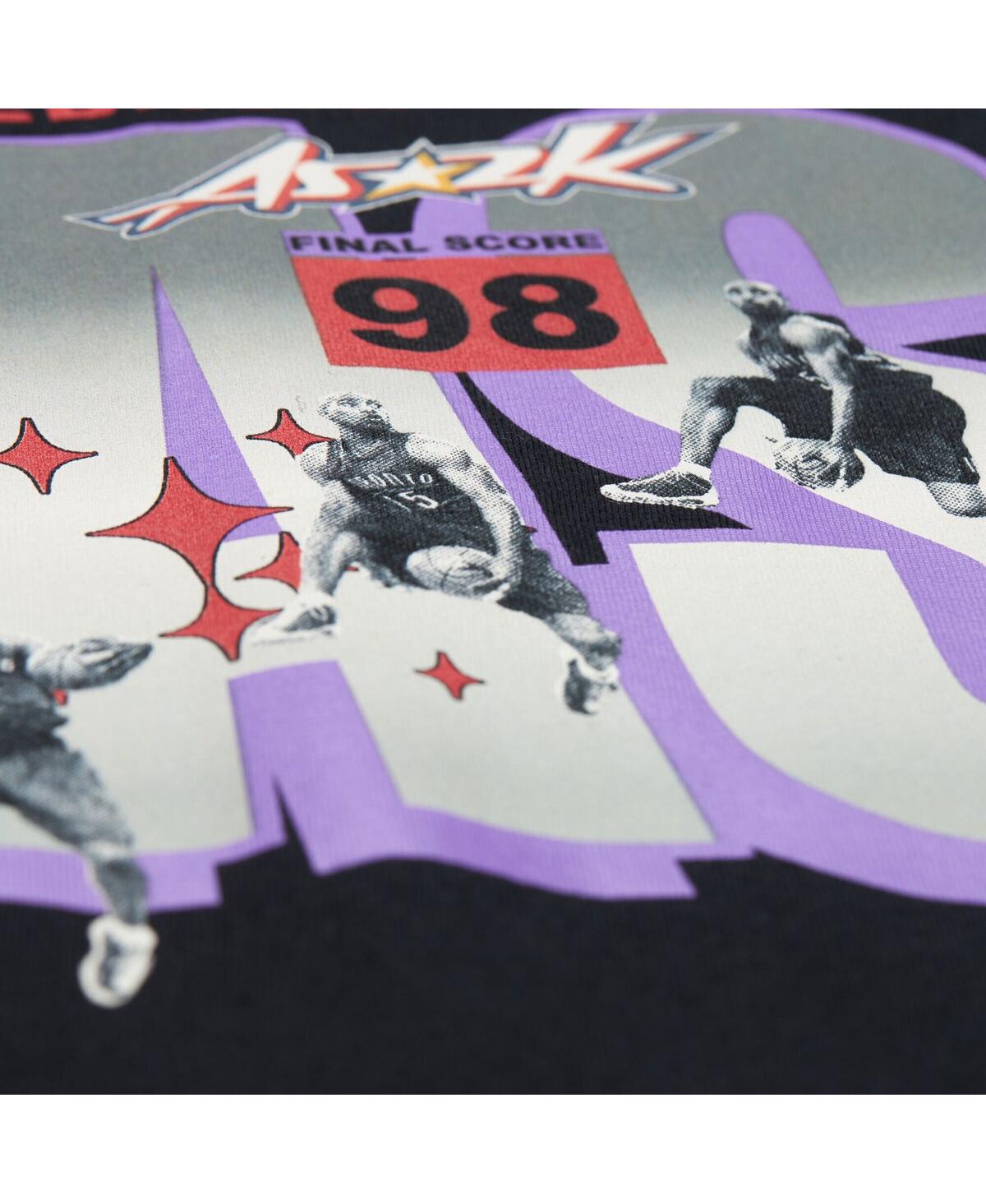 Mitchell & Ness Men's Vince Carter Black Toronto Raptors 2000 All-star Game It's Over T-shirt In Black