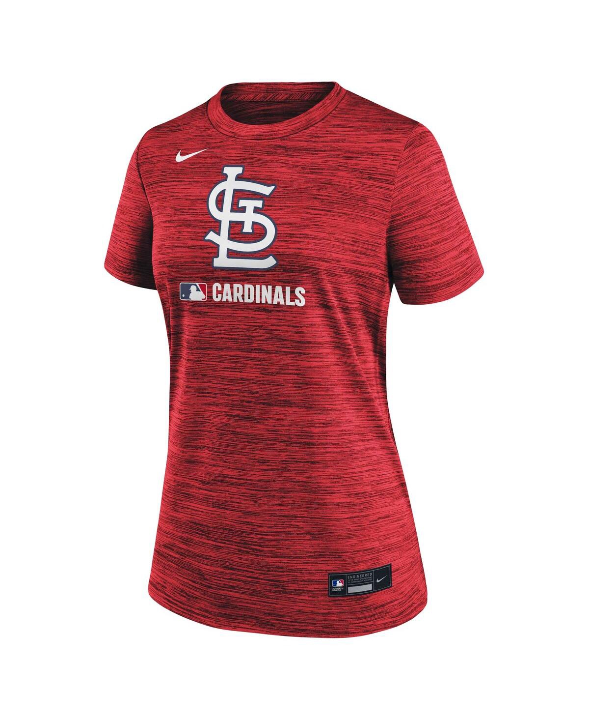 Nike Women's Red St. Louis Cardinals Authentic Collection Velocity Performance T-shirt In Red