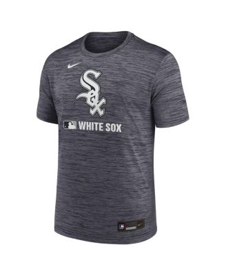 Men's Black Chicago White Sox Authentic Collection Velocity Performance Practice T-Shirt