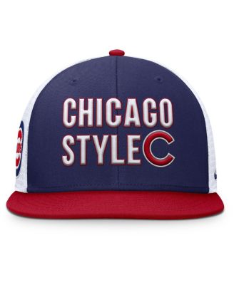 Men's Royal/Red Chicago Cubs Pro Trucker Snapback Hat