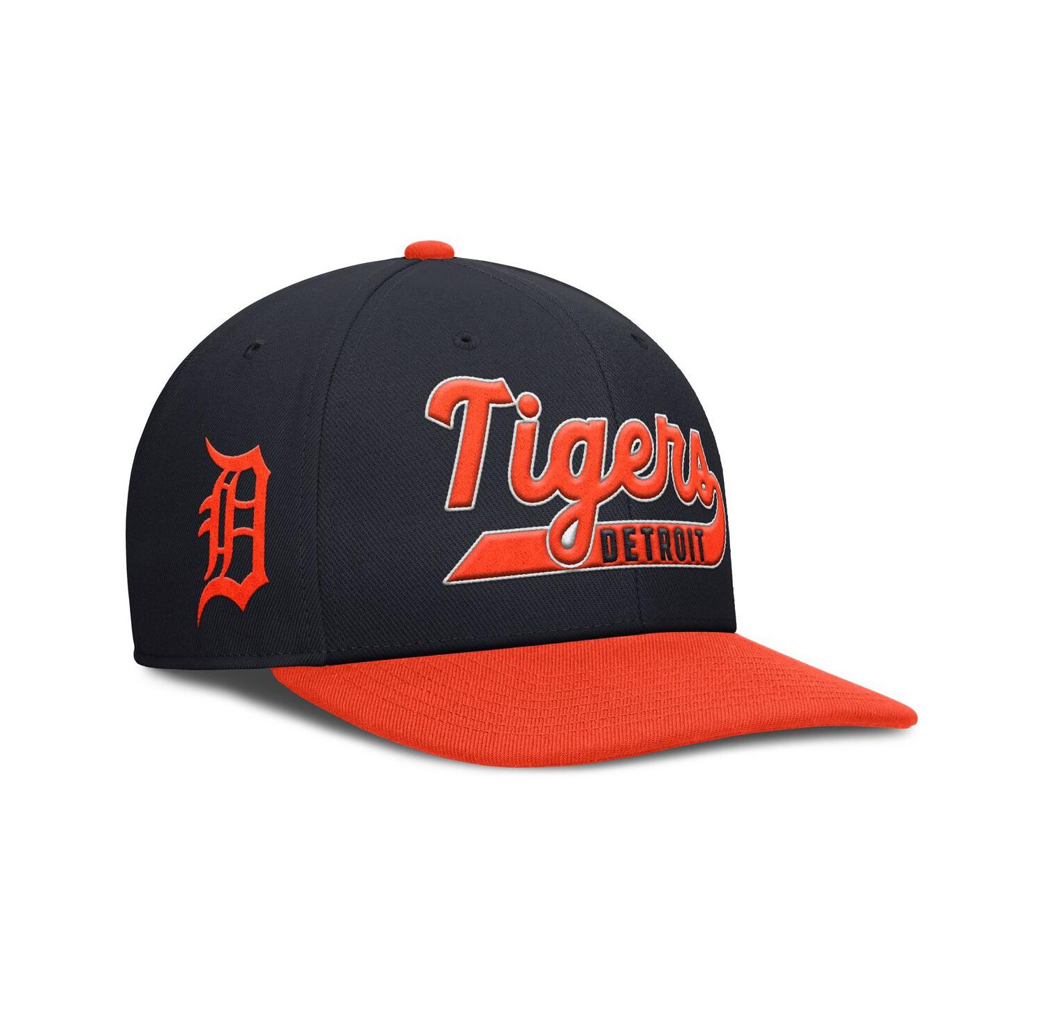 Men's Navy/Orange Detroit Tigers Pro Performance Snapback Hat