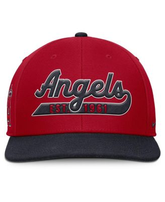 Men's Red/Navy Los Angeles Angels Pro Performance Snapback Hat