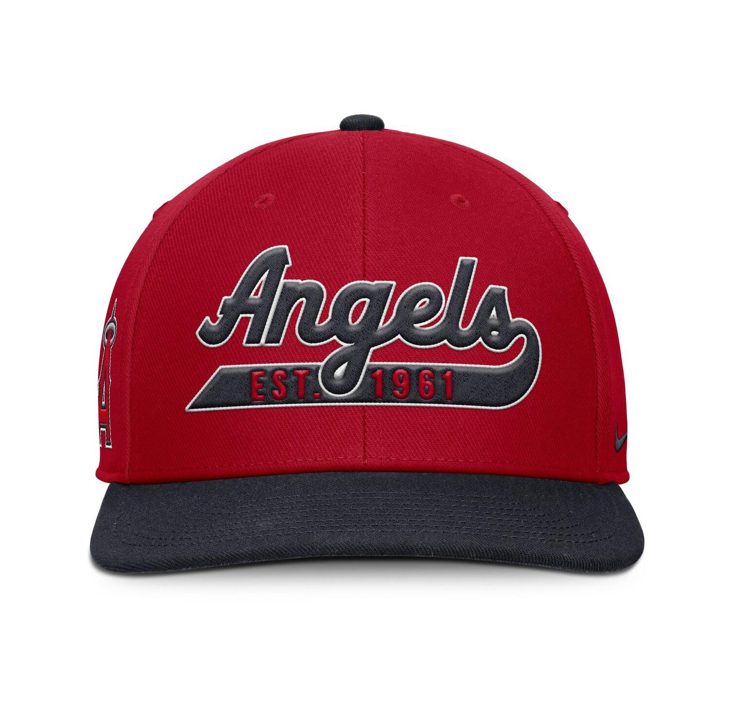 Men's Red/Navy Los Angeles Angels Pro Performance Snapback Hat
