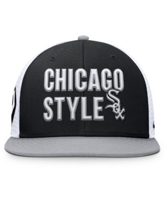 Men's Black Chicago White Sox Pro Trucker Snapback Hat