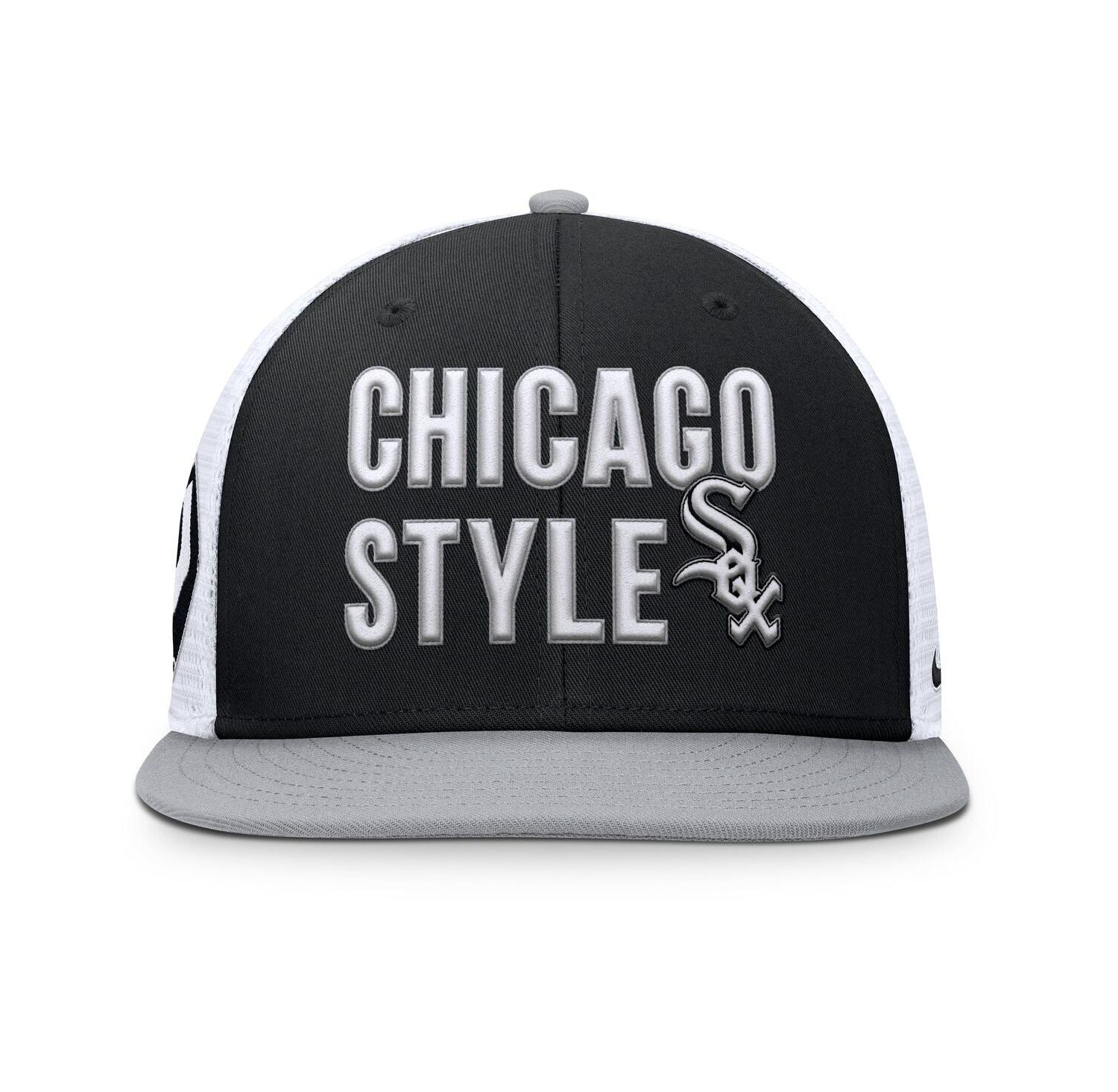 Men's Black Chicago White Sox Pro Trucker Snapback Hat