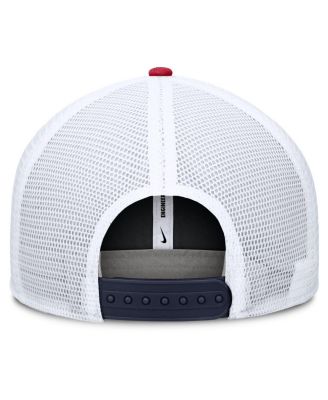 Men's Navy/Red Cleveland Guardians Pro Trucker Snapback Hat