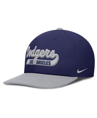 Men's Navy/Gray Los Angeles Dodgers Pro Performance Snapback Hat