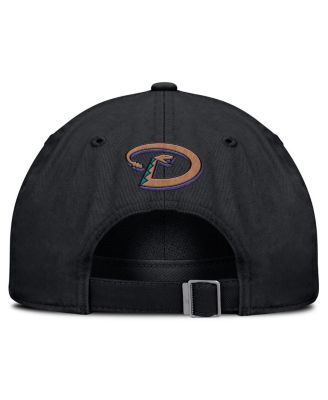 Женская черная регулируемая кепка Arizona Diamondbacks Club от Nike
