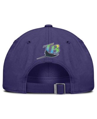 Женская фиолетовая кепка Nike Tampa Bay Rays Club с регулируемой посадкой