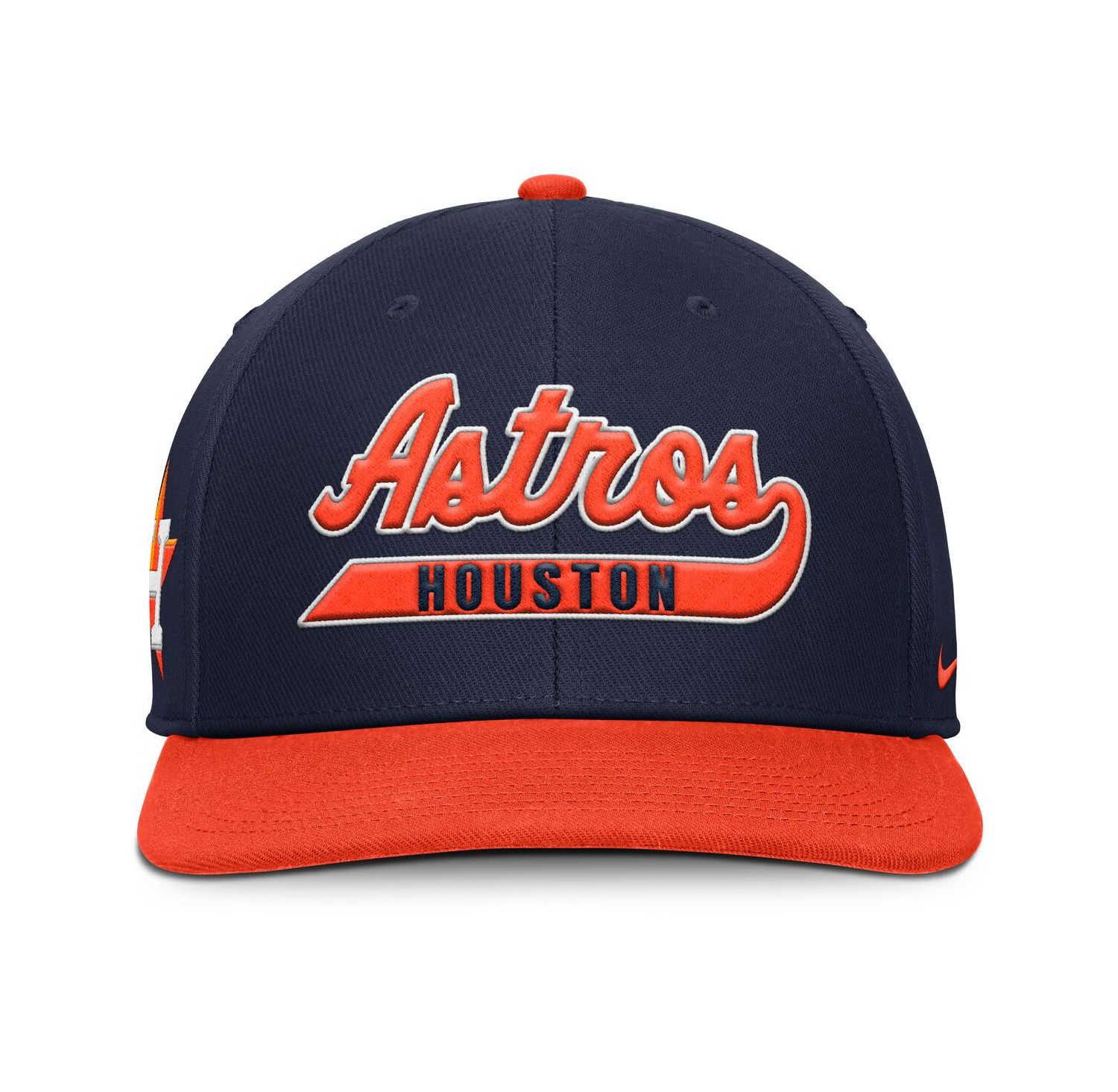 Men's Navy/Orange Houston Astros Pro Performance Snapback Hat