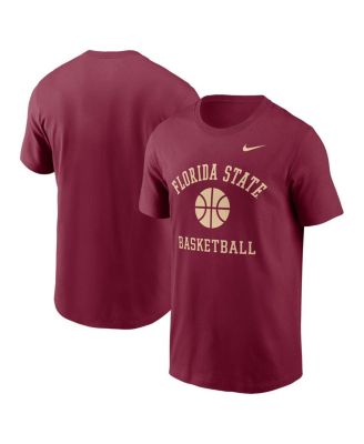 Nike - Men's Garnet Florida State Seminoles Basketball Icon T-Shirt