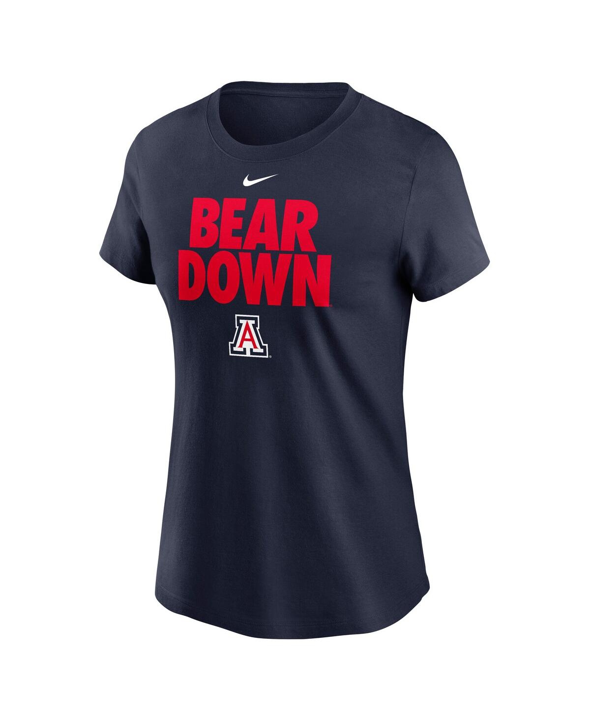 Nike Women's Navy Arizona Wildcats Local Ultimate Chant T-shirt In Navy