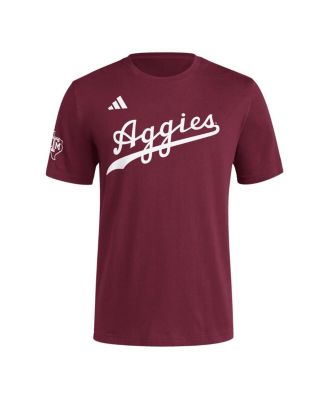 Men's Maroon Texas A M Aggies Fresh Wordmark T-Shirt