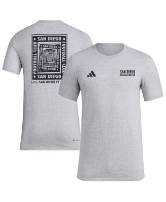 adidas - Men's Gray San Diego FC Local Wrap T-Shirt