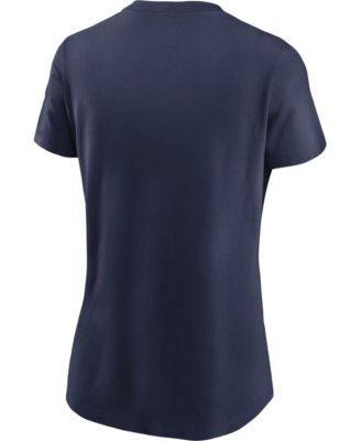 Женская футболка с надписью Nike Navy St. Louis Cardinals