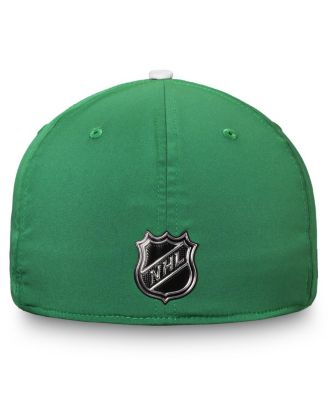Men's Kelly Green Pittsburgh Penguins Authentic Pro St. Patrick's Day Flex Hat