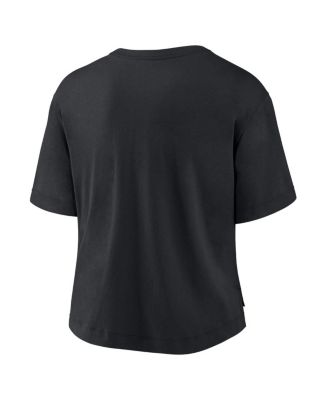 Женская черная футболка Nike Pittsburgh Steelers Performance с карманом