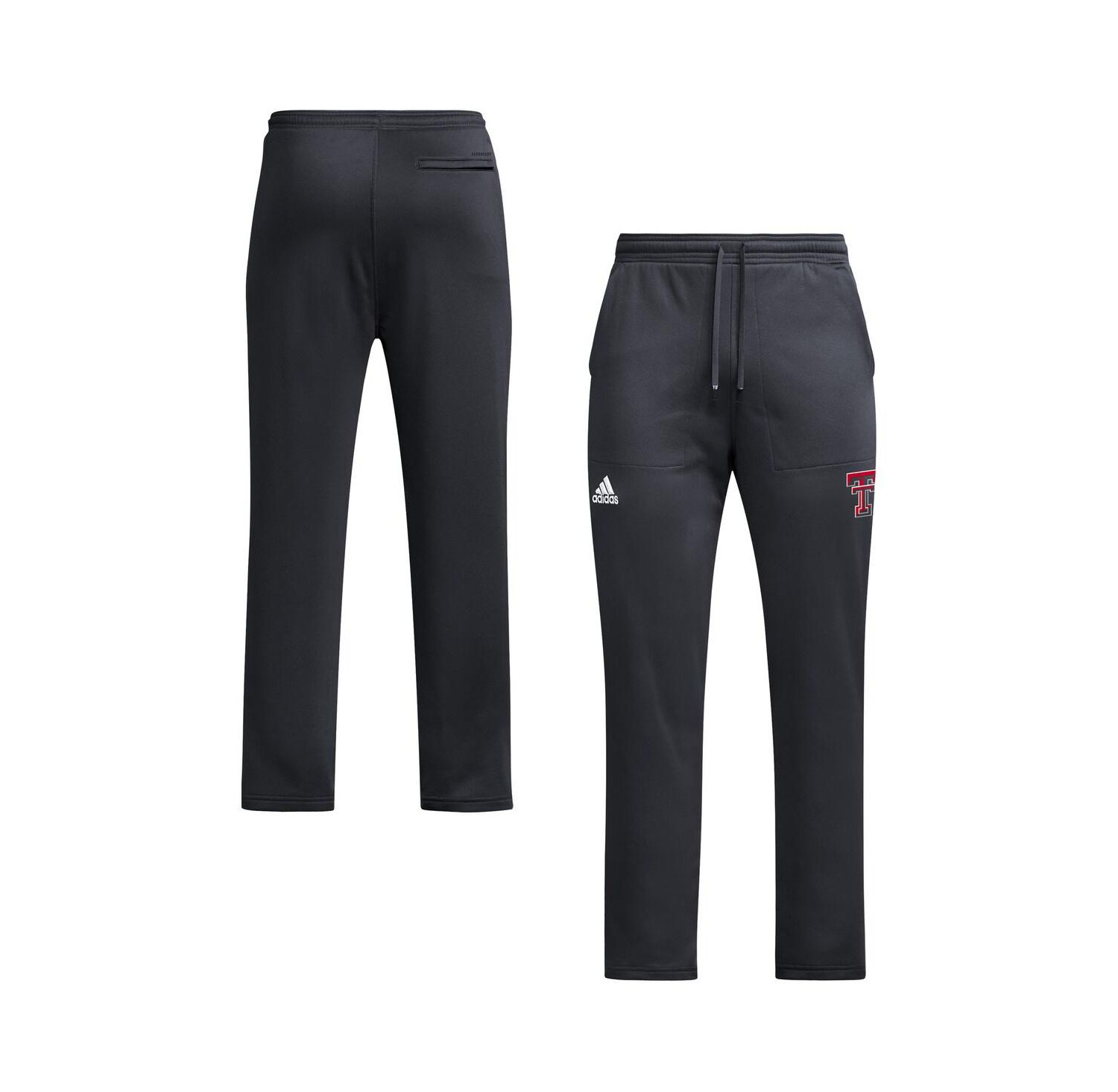 Men's Black Texas Tech Red Raiders Open Hem AEROREADY Pants