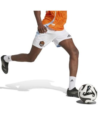 Men's White Houston Dynamo FC Home 2025 Season 20 Authentic Shorts