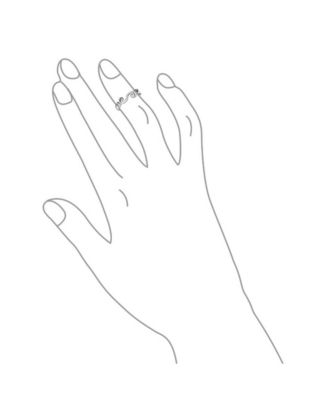 Open Spiral Pinky Midi Filigree Celtic Scroll Swirl Toe Ring Oxidized .925 Sterling