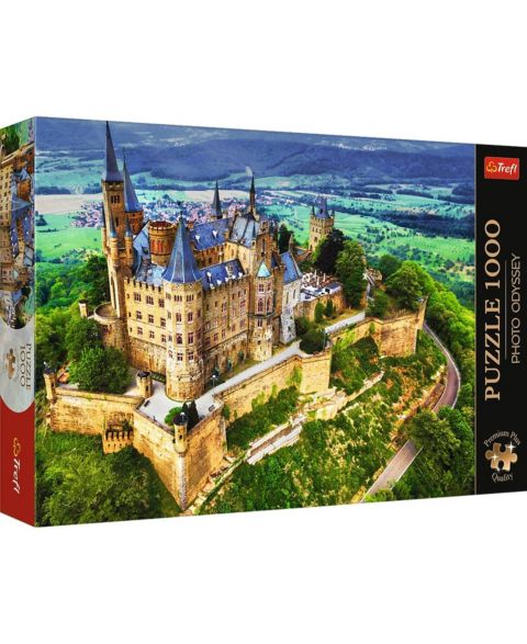 Пазл Trefl Photo Odyssey Hohenzollern Castle, 1000 деталей, от 12 лет, цвет: Разноцветный