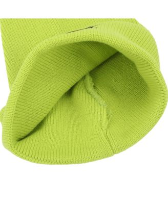 Eyes Green Knit Santa Cap