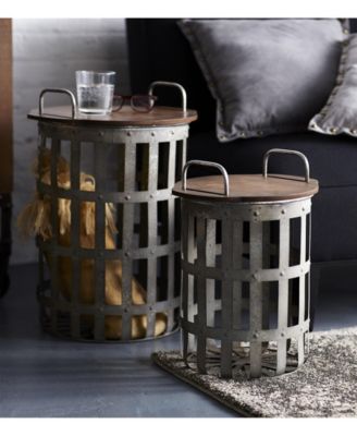 Round Accent Table – Minimalist and Durable Construction