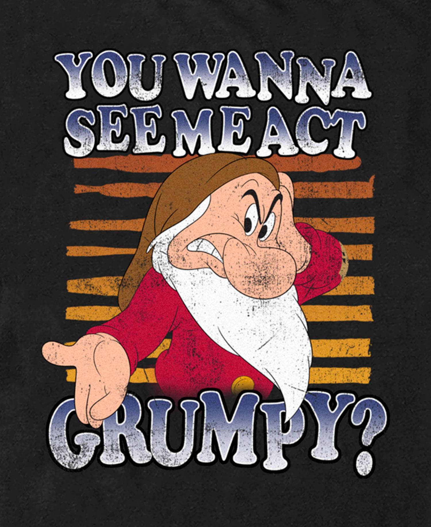 Men's Act Grumpy Short Sleeve T-Shirt