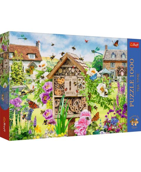 Детская игрушка Trefl Premium Plus House for Bees 1000 Piece Puzzle, Ages 12+, цвет: Разноцветный
