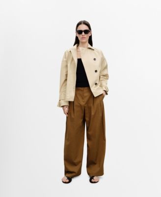 MANGO - Women's Oversized Cotton Parka