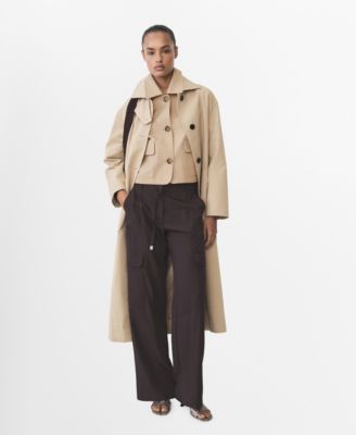 MANGO - Women's Pockets Cotton Jacket