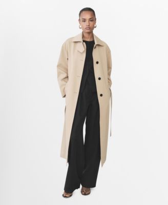 MANGO - Women's Lyocell Straight Pants Suit