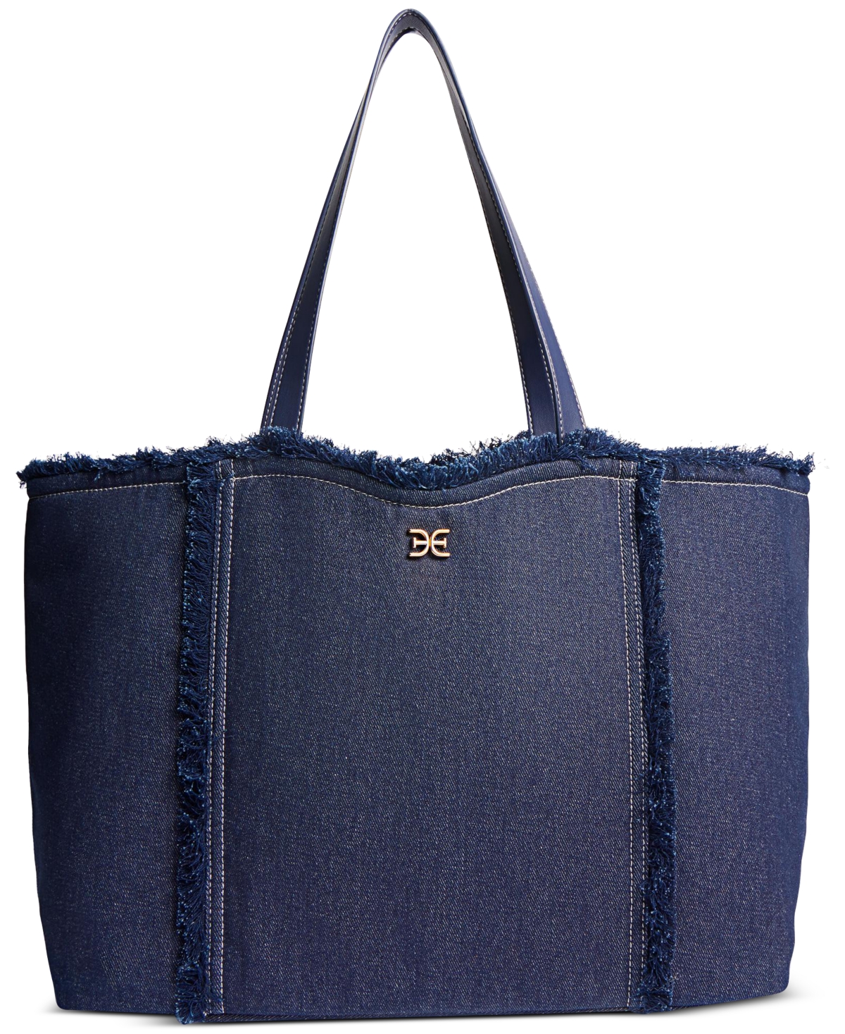 SAM EDELMAN IRINA DENIM REVERSIBLE TOTE BAG 