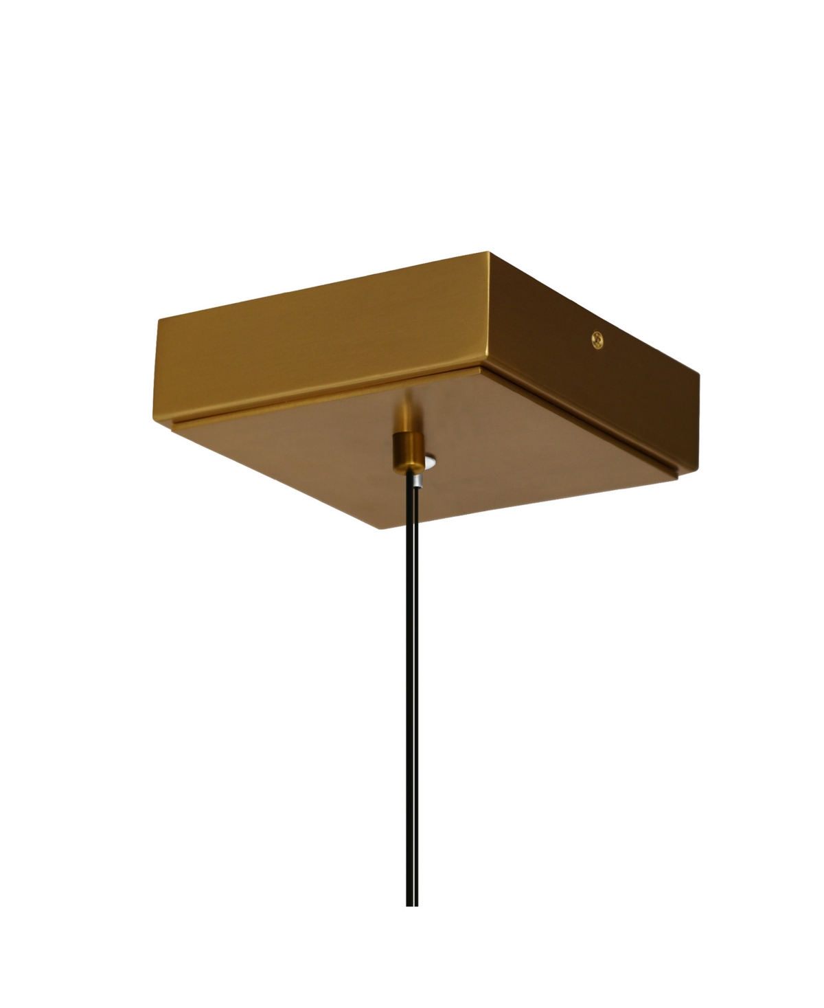 Shop Cwi Lighting 30" Metal Moon Integrated Led Mini Pendant