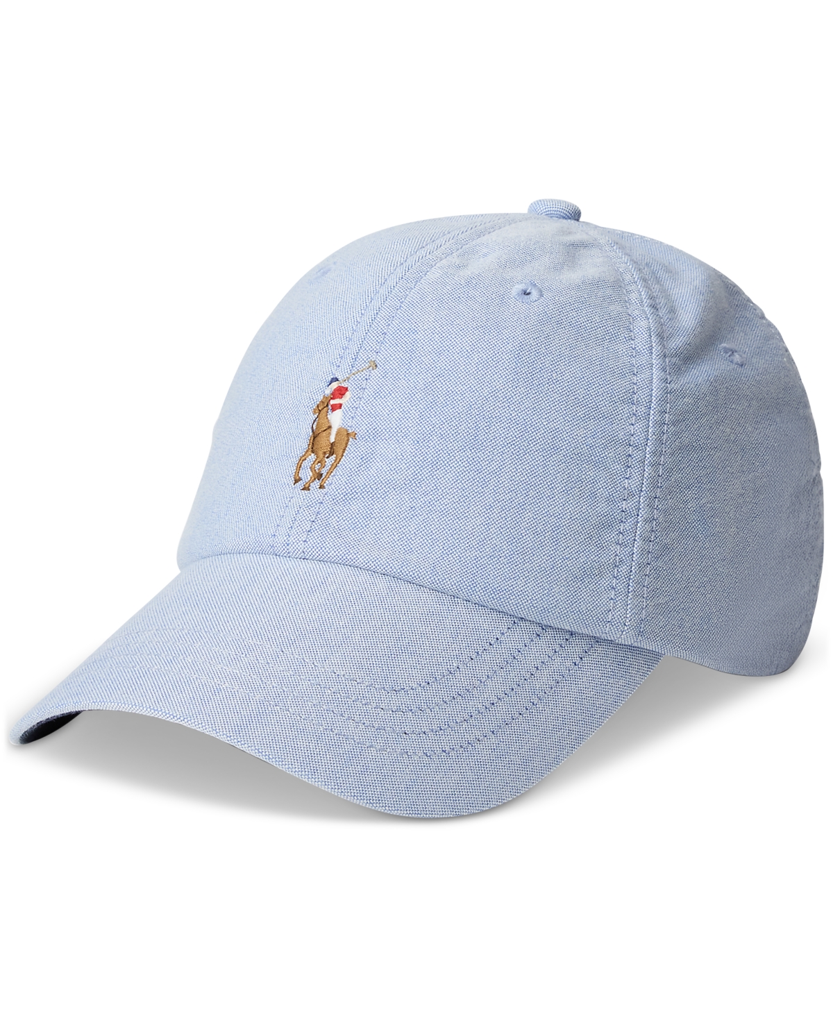 Polo Ralph Lauren Embroidered-logo Baseball Cap In Blue