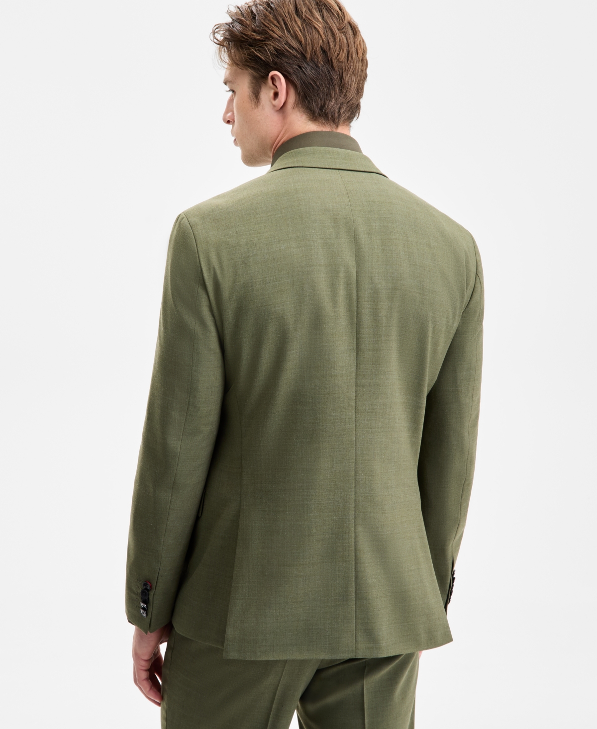 Hugo Boss Hugo By  Men's Modern-fit Solid Suit Jacket In Green
